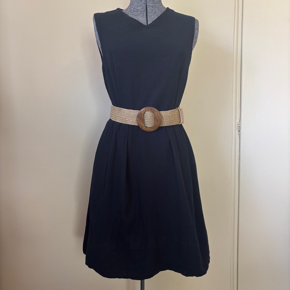 GAP navy A-Line Sleeveless Dress